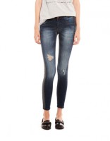 Jeans bershka , gecombineerde stoffen 